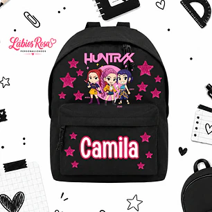 MOCHILA PERSONALIZADA - HUNTRIX KPOP
