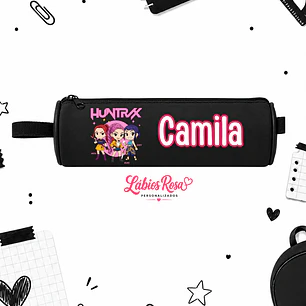 ESTOJO PERSONALIZADA - HUNTRIX KPOP