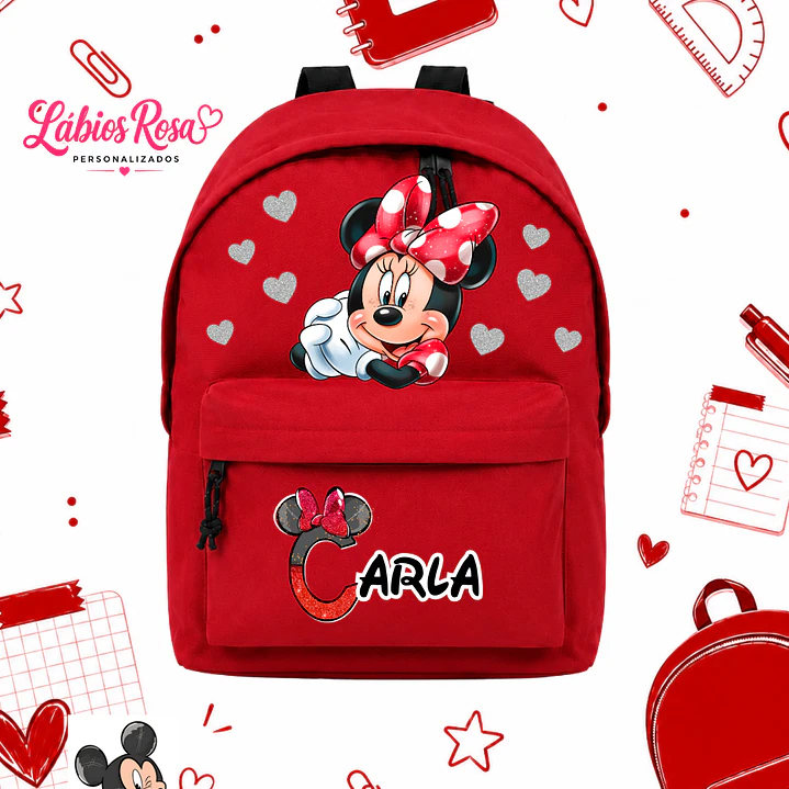 MOCHILA PERSONALIZADA - MINNIE 1