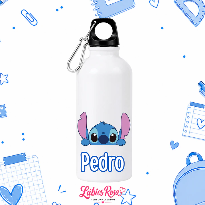 GARRAFA PERSONALIZADA - STITCH 1