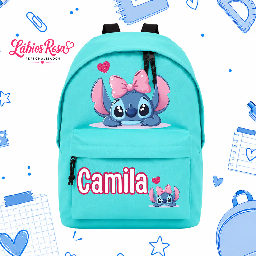 MOCHILA PERSONALIZADA -STITCH 1