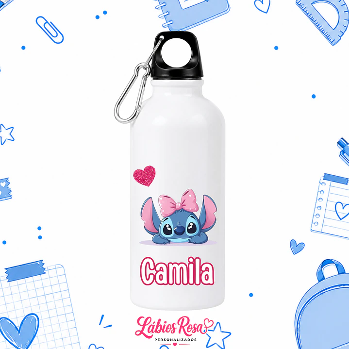 GARRAFA PERSONALIZADA - STITCH 1