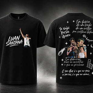 T-SHIRT LUAN SANTANA- UNIVERSO
