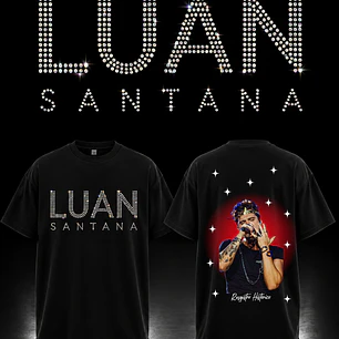 T-SHIRT LUAN SANTANA- BRILHANTES