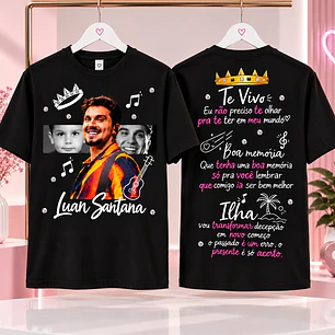 T-SHIRT LUAN SANTANA