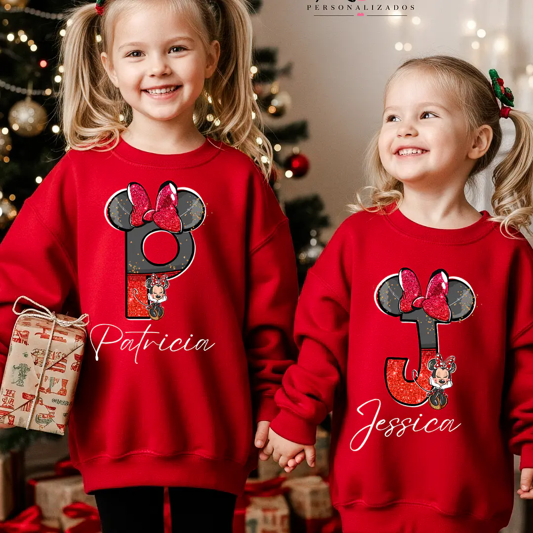 CAMISOLA NATAL PERSONALIZADA - ADULTO OU CRIANÇA 1