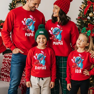 CAMISOLA NATAL PERSONALIZADA - ADULTO OU CRIANÇA