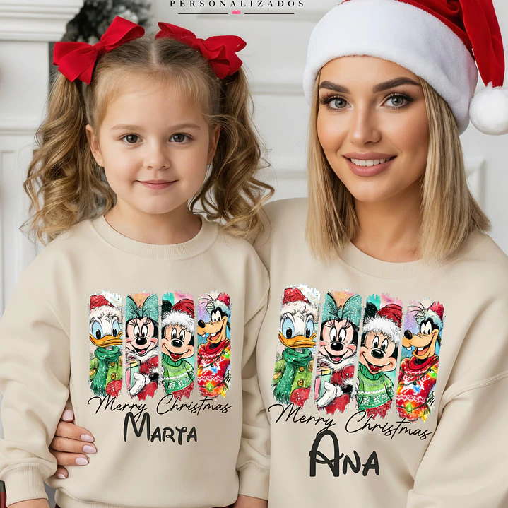 CAMISOLA NATAL PERSONALIZADA - ADULTO OU CRIANÇA 1