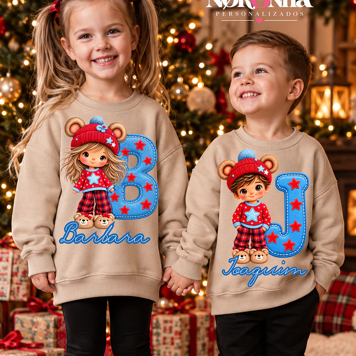 CAMISOLA NATAL PERSONALIZADA -  CRIANÇA 1