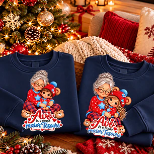 CAMISOLA NATAL PERSONALIZADA - AVÓ