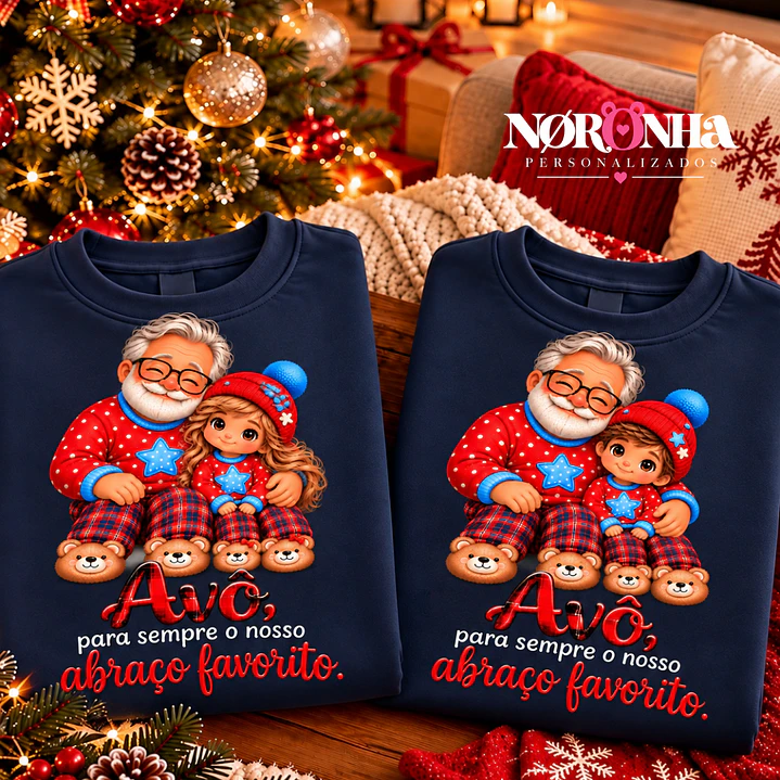 CAMISOLA NATAL PERSONALIZADA - AVÔ 1