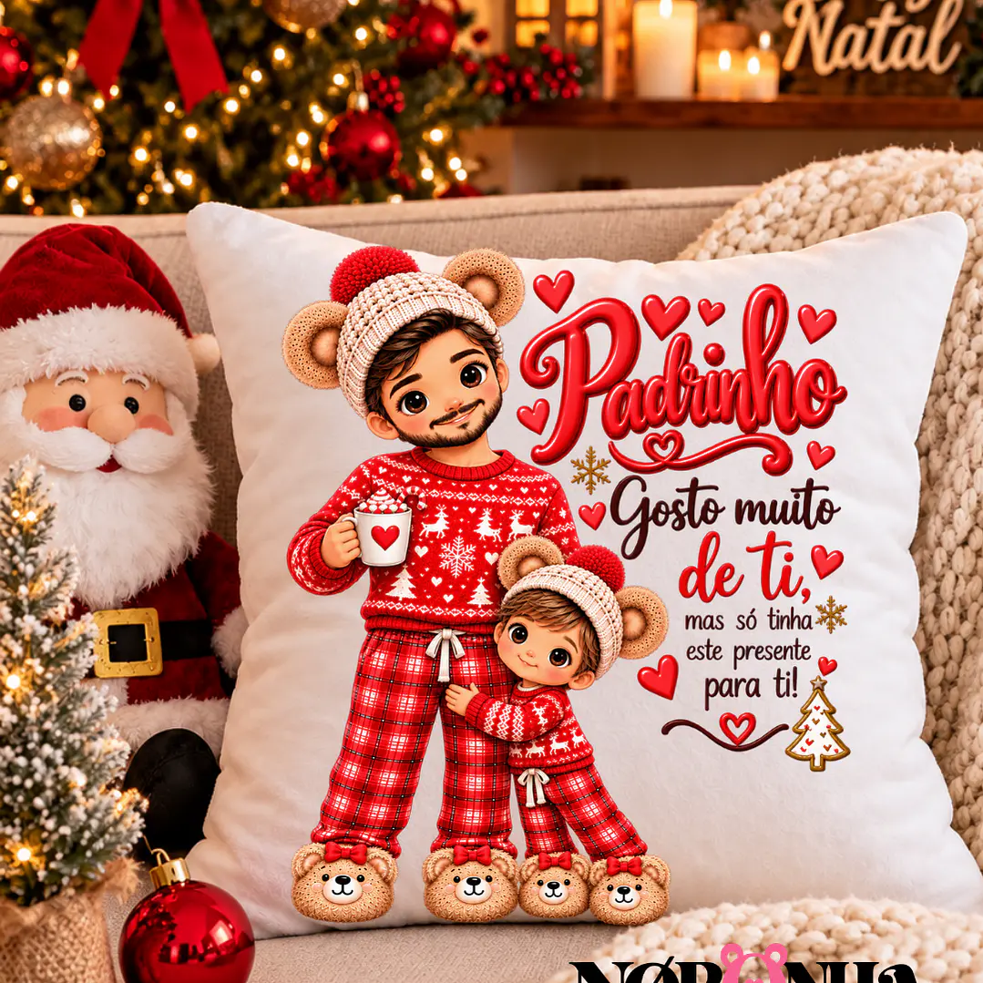 ALMOFADA PERSONALIZADA - PADRINHO 1