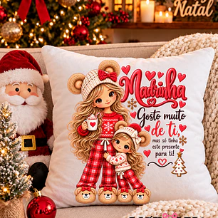 ALMOFADA PERSONALIZADA - MADRINHA