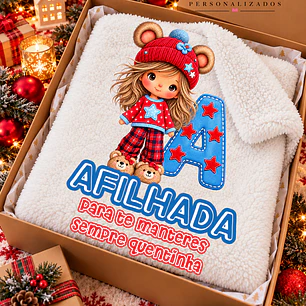 MANTA PERSONALIZADA - AFILHADA