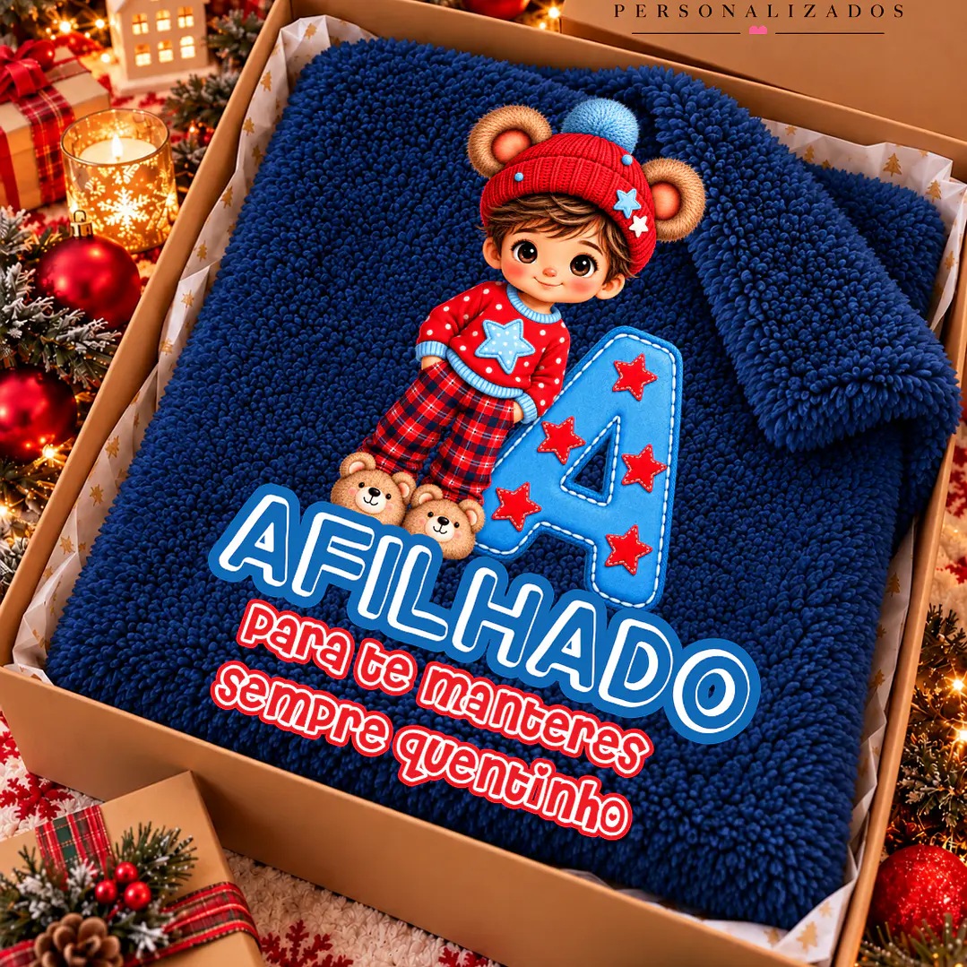 MANTA PERSONALIZADA - AFIHADO 1