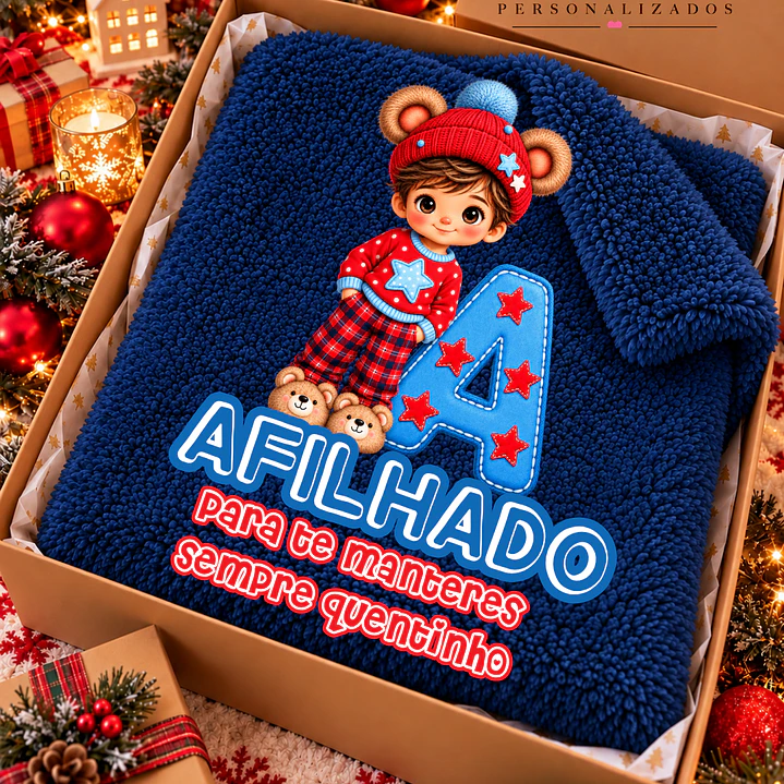 MANTA PERSONALIZADA - AFIHADO 1