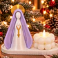 CONJUNTO PERSONALIZADO NOSSA SENHORA + BANDEJA + SUPORTE DE VELA - 3D - Thumbnail 3