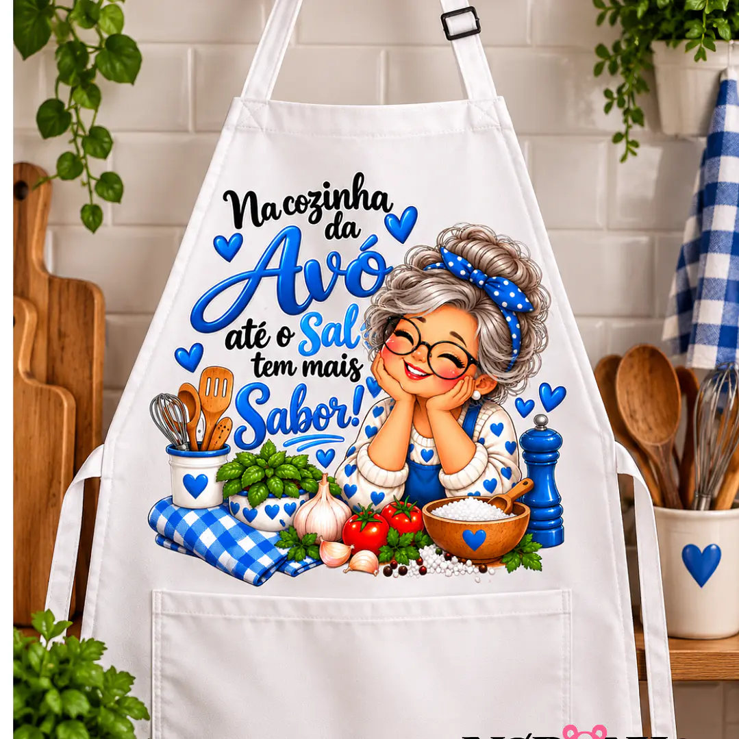 AVENTAL PERSONALIZADO - AVÓ 1