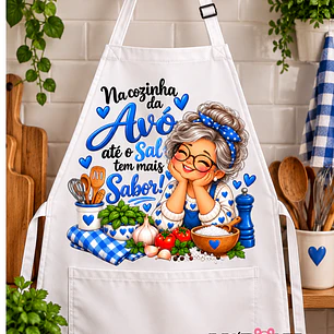 AVENTAL PERSONALIZADO - AVÓ