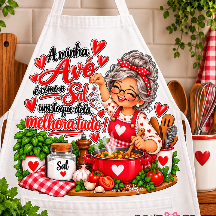 AVENTAL PERSONALIZADO - AVÓ 1