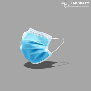 MASCARILLA 3 PLIEGUES CON ELASTICO 50 UNIDADES