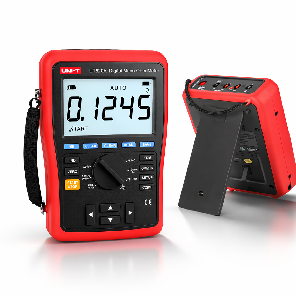 OHMÍMETRO DIGITAL UT620A + CERTIFICACIÓN 1