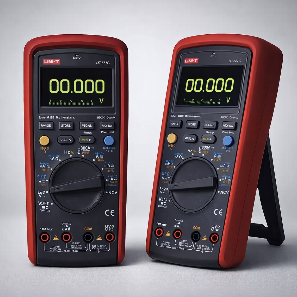 MULTÍMETRO INDUSTRIAL RMS UTI71C + CERTIFICACIÓN 1