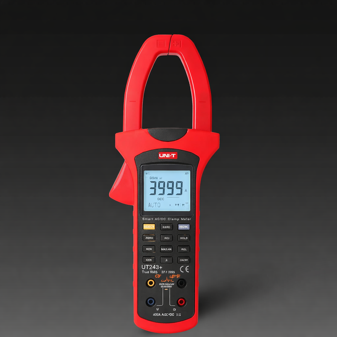 MEDIDOR DE POTENCIA ARMÓNICO DE PINZA UT243 + CERTIFICACIÓN 1