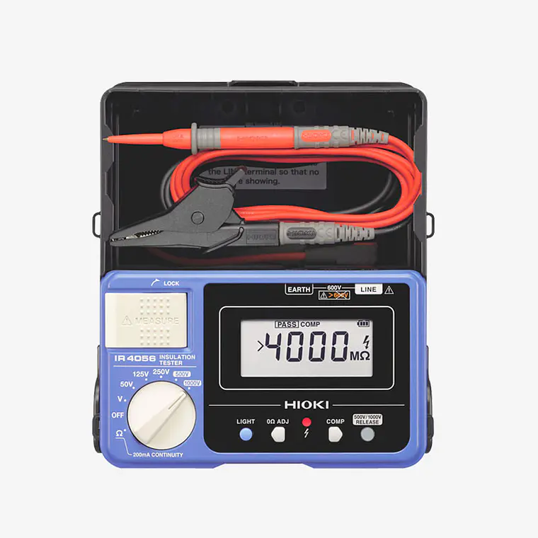 HIOKI IR4056-20 Medidor de Aislación Digital 1000V + Calibración y Certificación 1