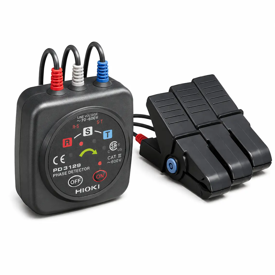HIOKI Detector de Secuencias de Fases PD3129-10 sin contacto + Calibración y Certificación.  1