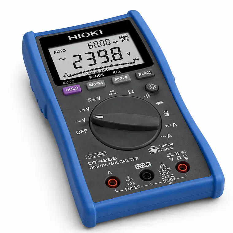 Multímetro digital HIOKI DT4256 + Calibración y Certificación.  2