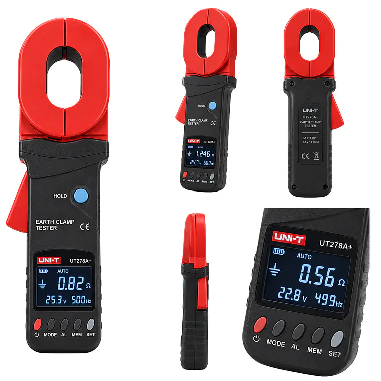 Telurometro de Tenaza + Certificación - Uni-T UT278A+ 2