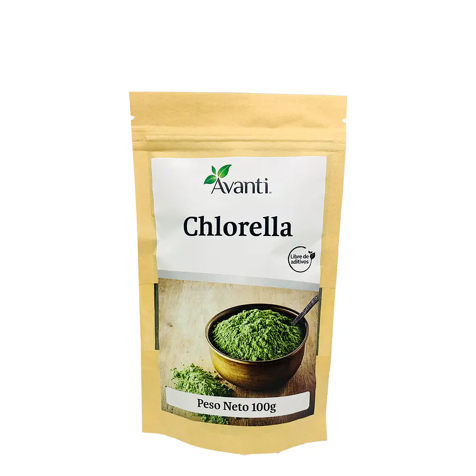 Chlorella Polvo, 100g 2