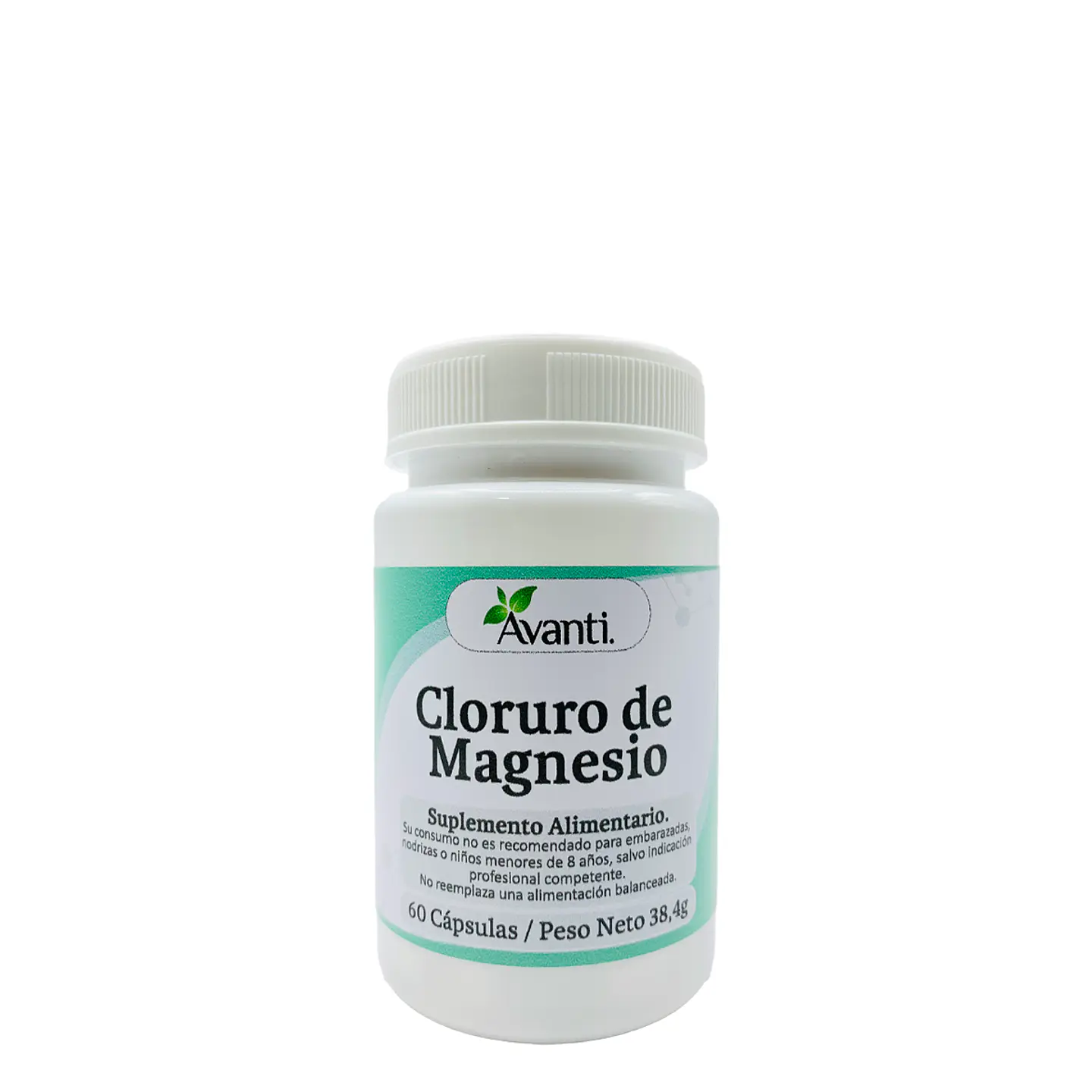 Cloruro de Magnesio, 60 cápsulas vegetales 2