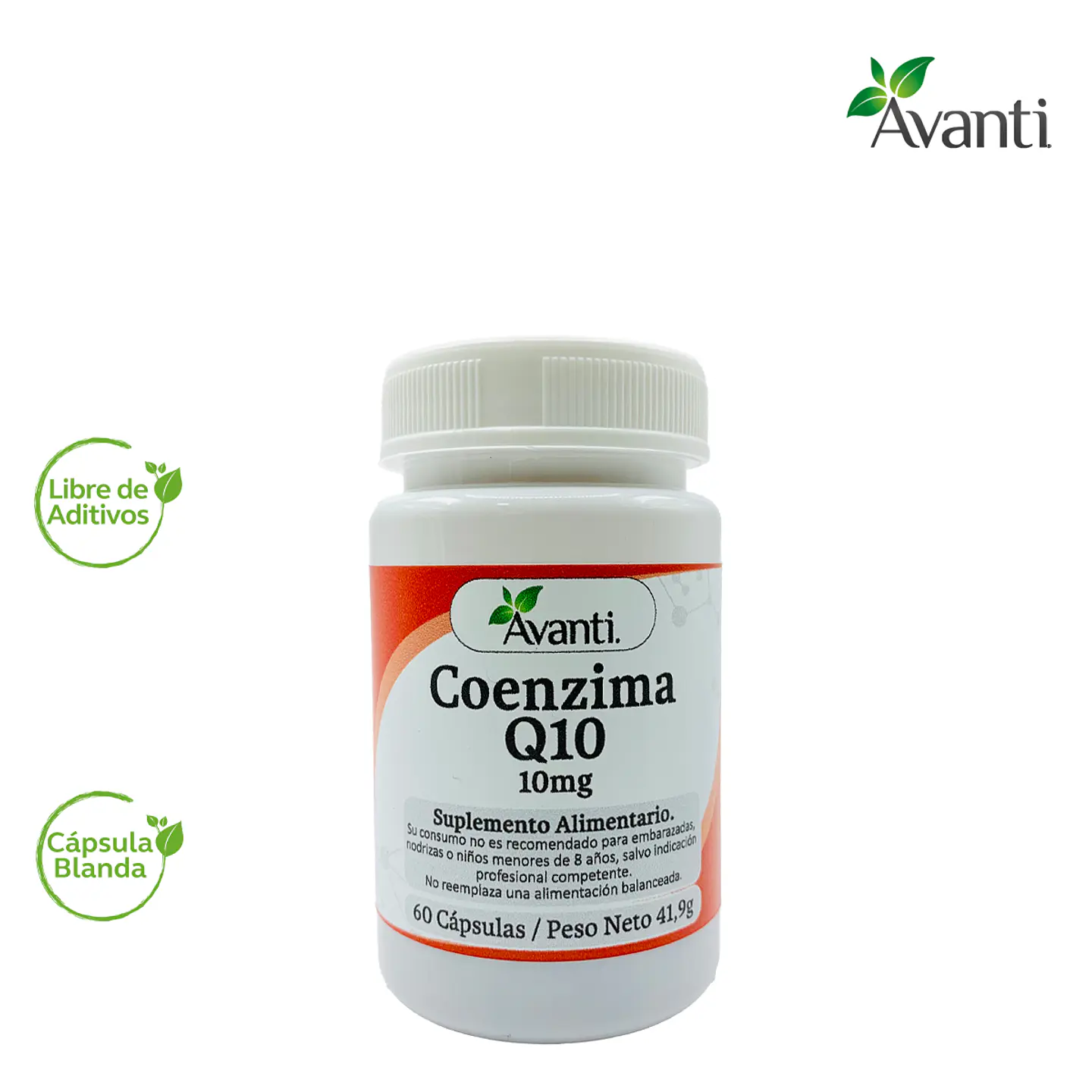 Coenzima Q10, 60 cápsulas blandas 3