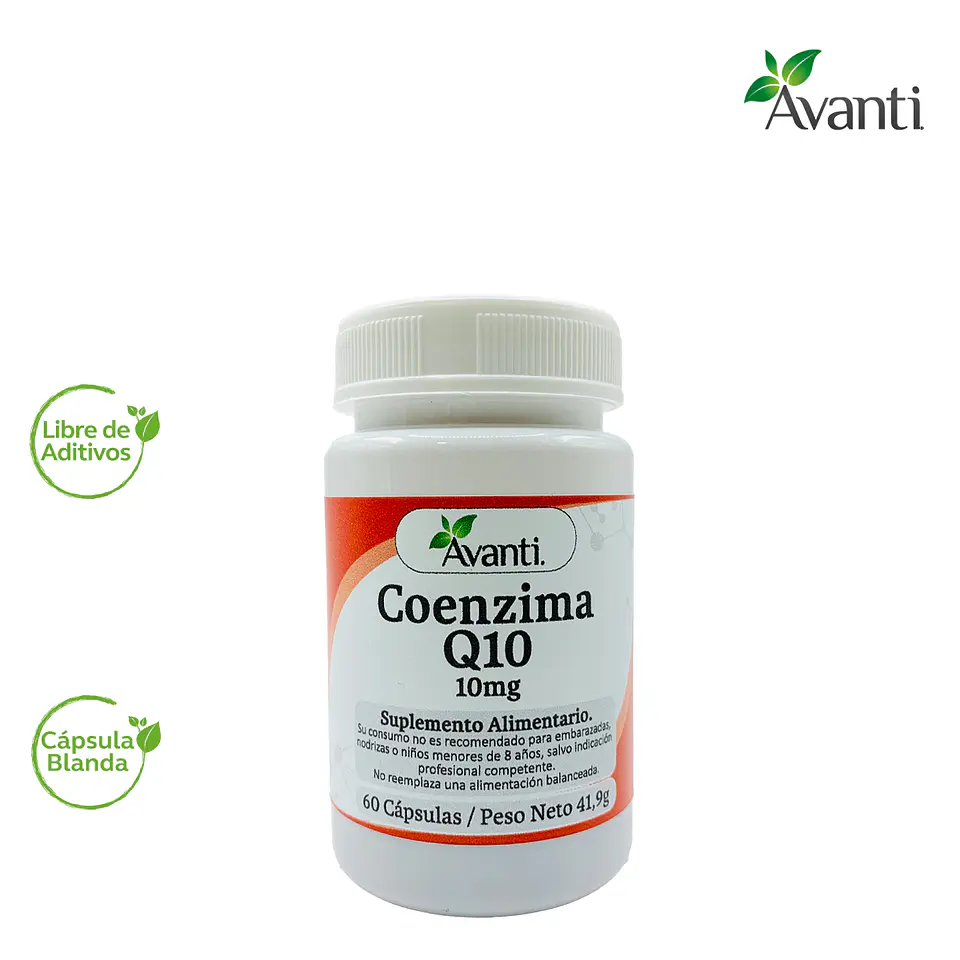 Coenzima Q10, 60 cápsulas blandas 3