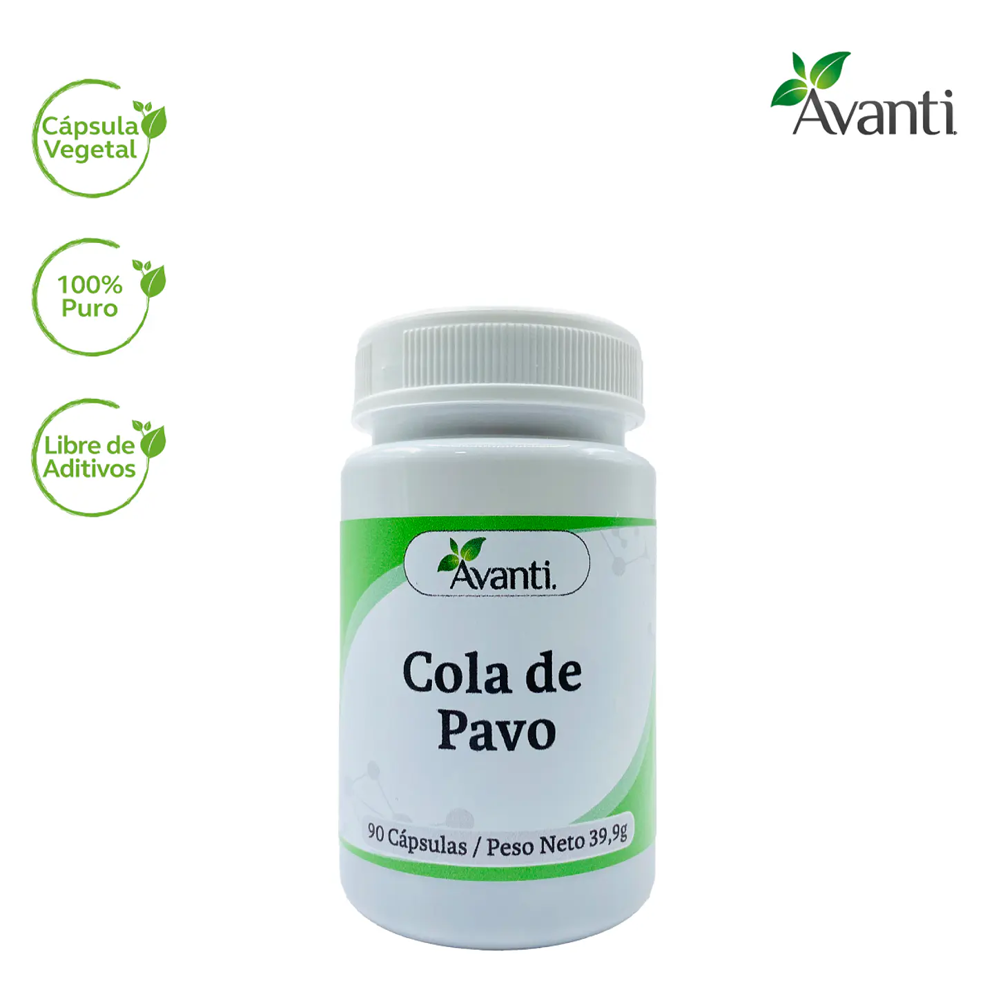 Cola de Pavo, 90 cápsulas vegetales 3