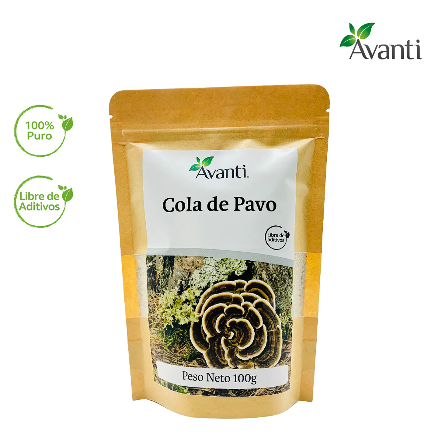 Cola de Pavo en Polvo, 100g 4
