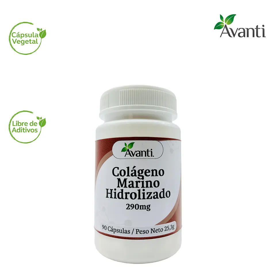 Colágeno Marino Hidrolizado, 90 cápsulas vegetales 3