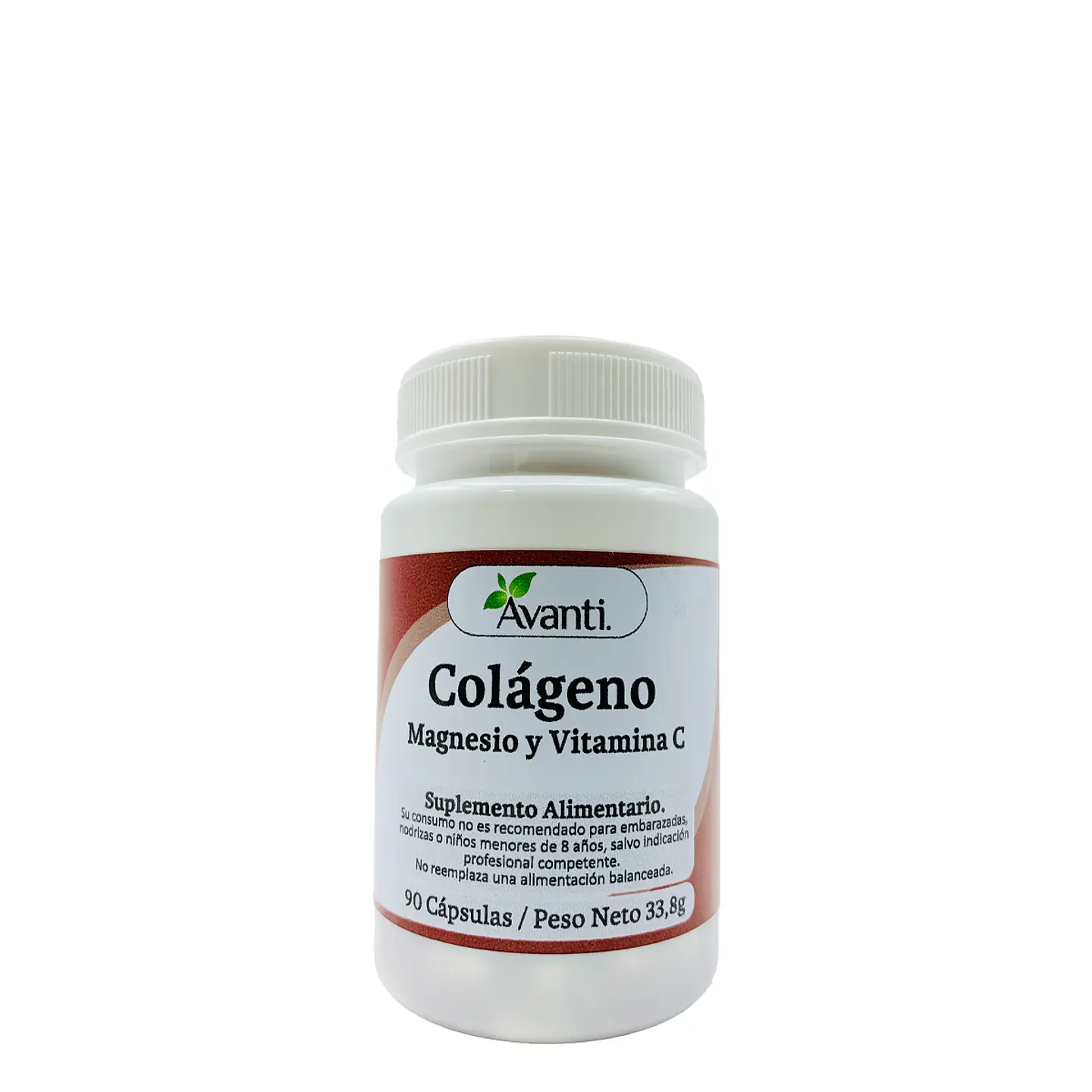 Colágeno, Magensio y Vitamina C, 90 cápsulas 2