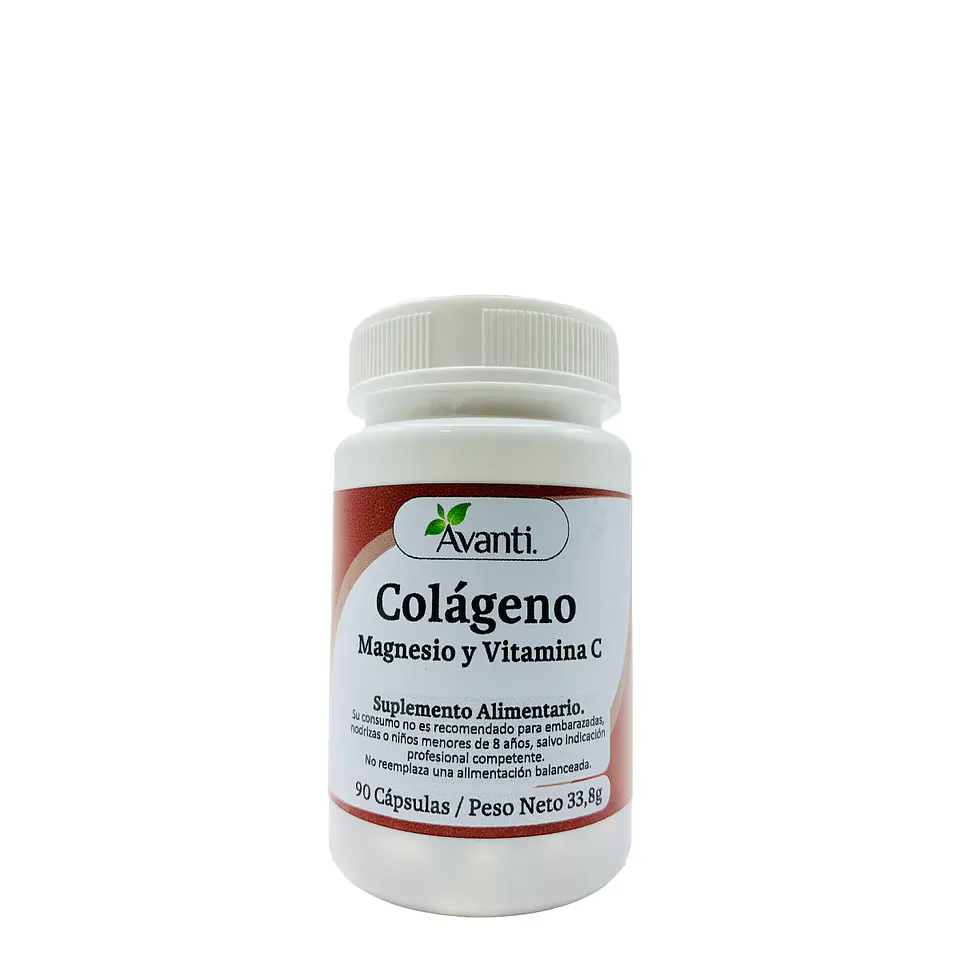 Colágeno, Magensio y Vitamina C, 90 cápsulas 2