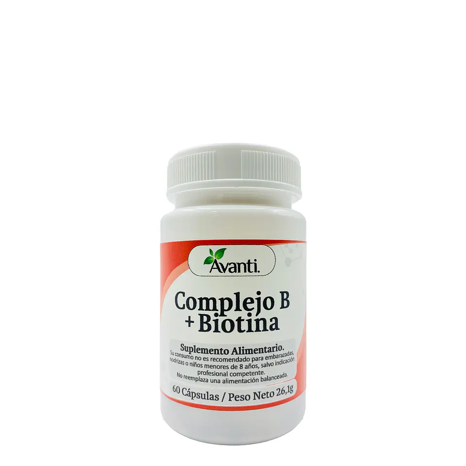 Complejo B + Biotina, 60 cápsulas blandas 2
