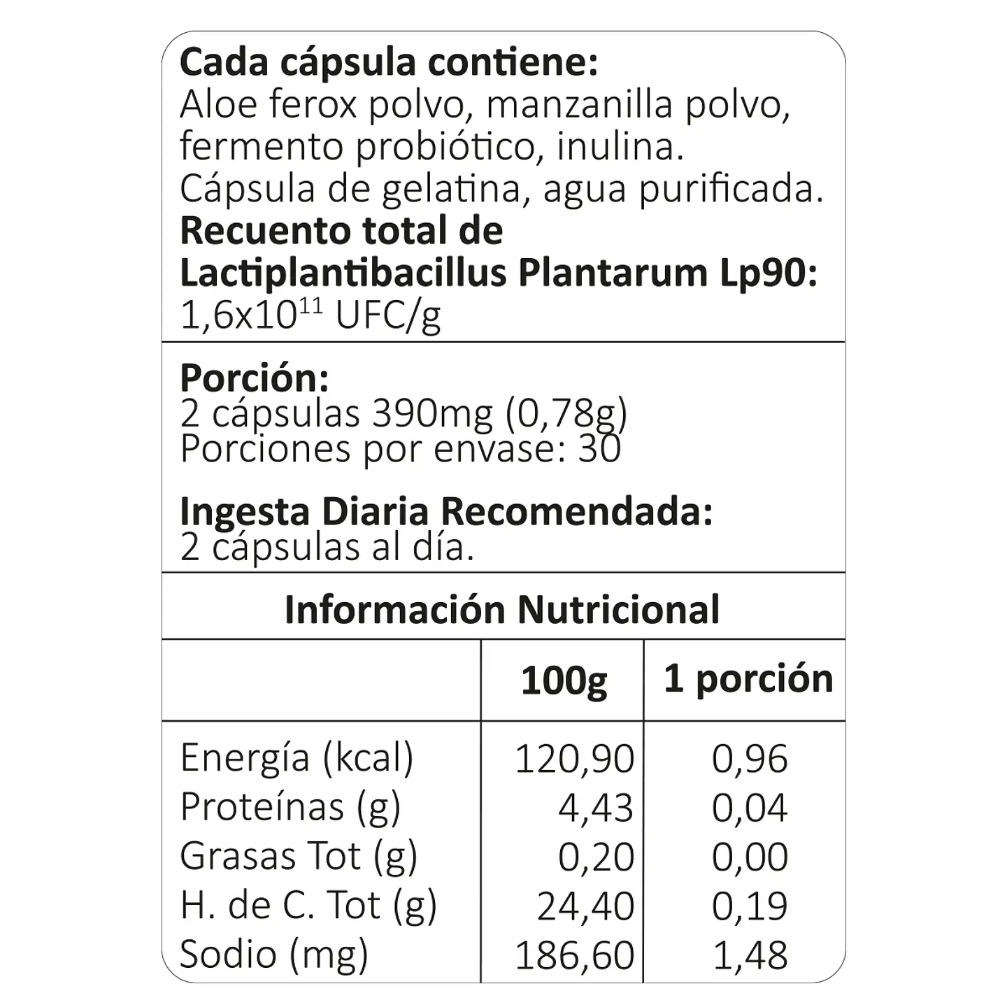 Detox, 60 cápsulas 4