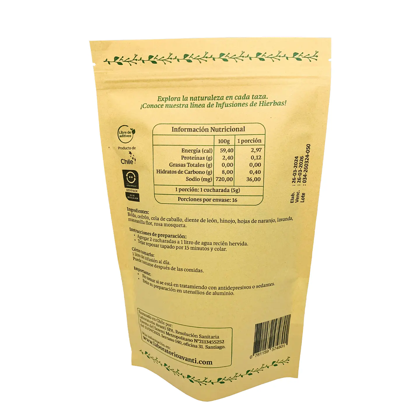 Infusión A, 80g 3