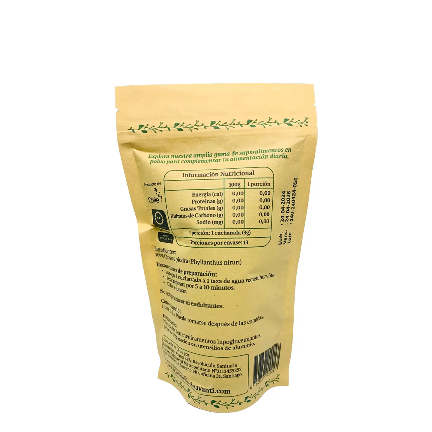 Infusión Chancapiedra, 30g 3