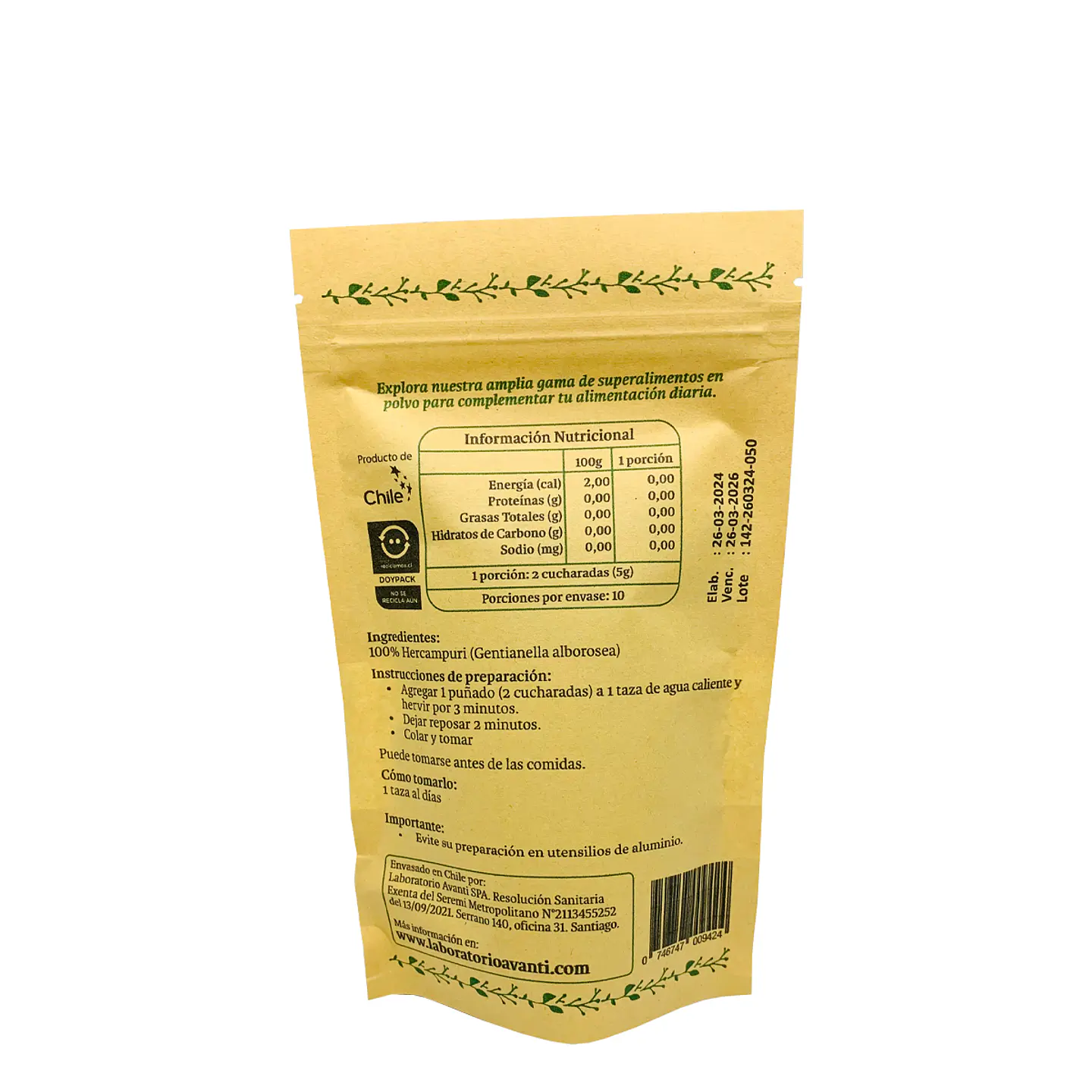 Infusión Hercampuri, 50g 3
