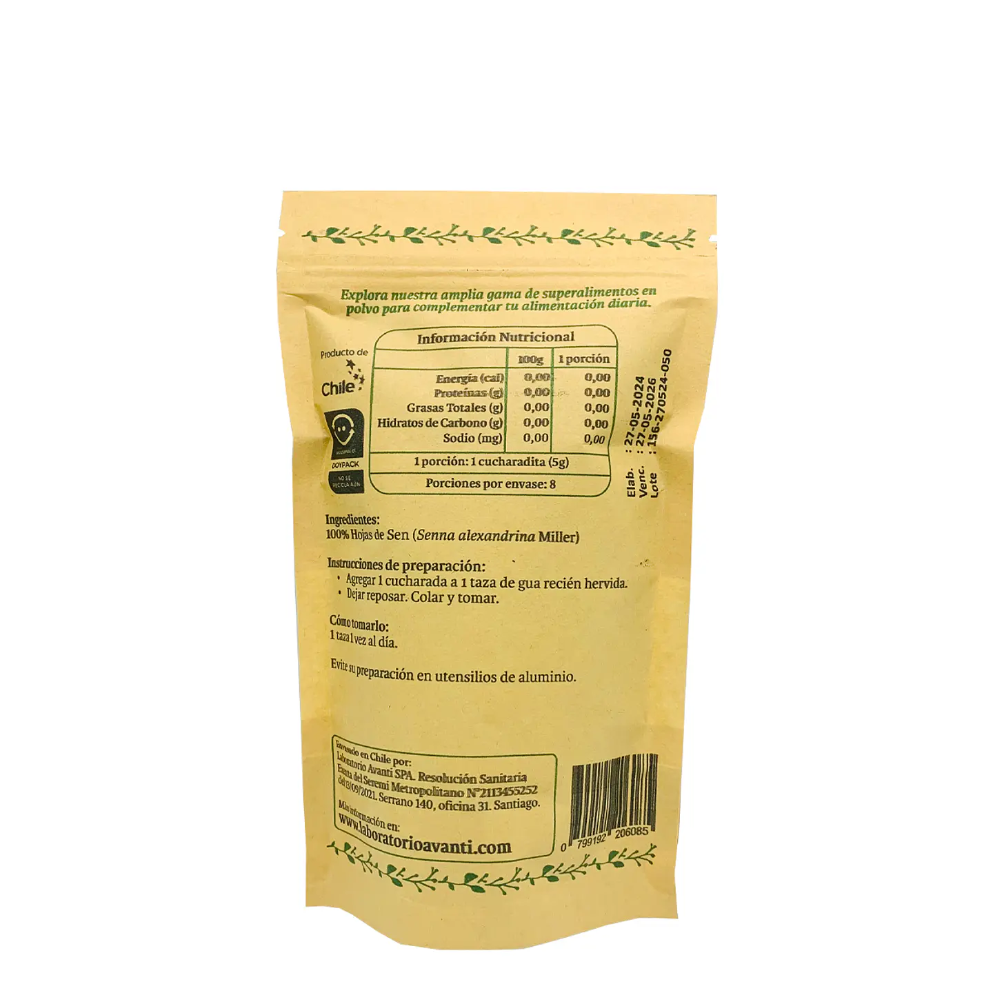 Infusión Hojas de Sen, 40g 3