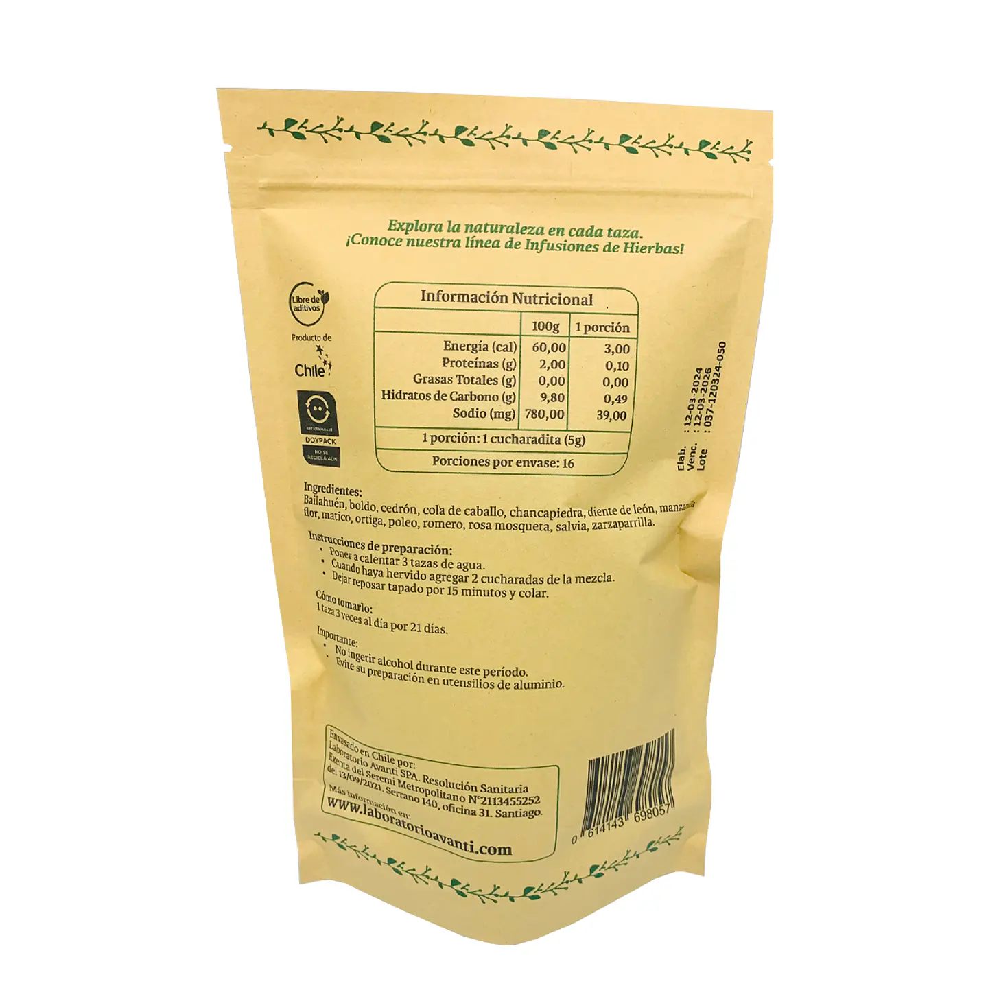 Infusión H, 80g 3