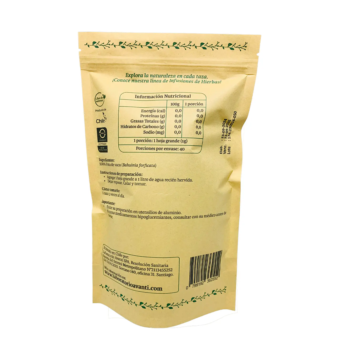 Infusión Pata de Vaca, 40g 3