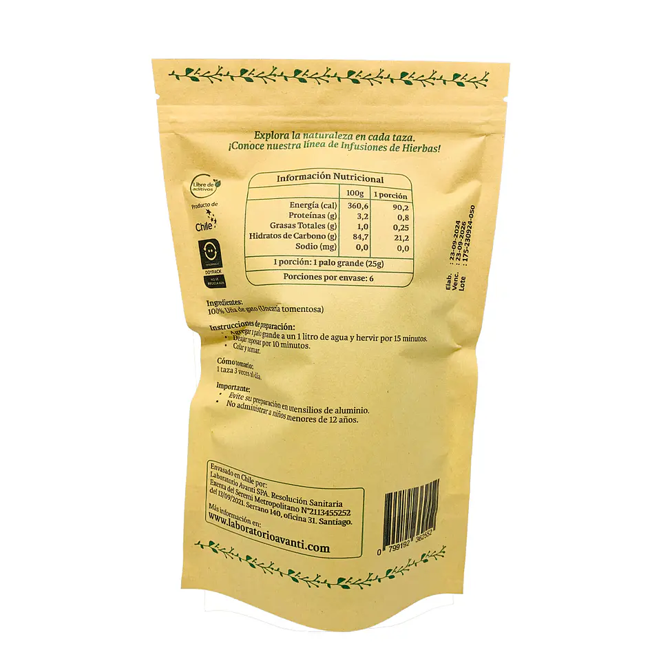 Infusión Uña de Gato, 150g 3
